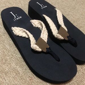 Never worn J Crew casual sandals!